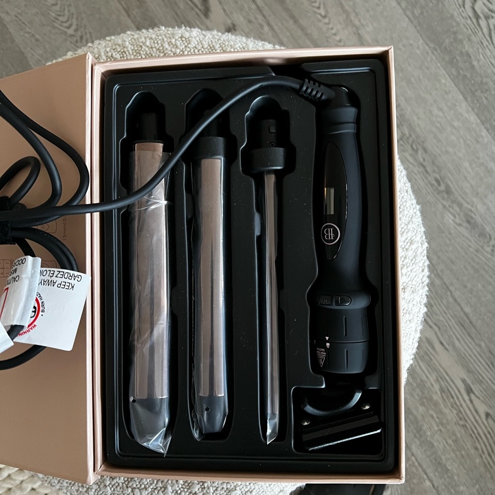 Bombay 3-IN-1 CURLING WAND WITH EXTENDED BARRELS